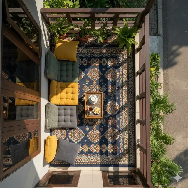 Desain Teras Rumah 1 Meter