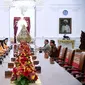 Presiden Joko Widodo atau Jokowi menerima Pimpinan Pusat Ikatan Pelajar Muhammadiyah (PP IPM) di Istana Merdeka, Jakarta, Selasa (8/8/2023). (Dok: Lukas - Biro Pers Sekretariat Presiden)