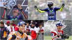 Berikut ini foto-foto dari delapan besar pemimpin klasemen MotoGP dimana Valentino Rossi berhasil naik ke posisi tiga. (AFP)