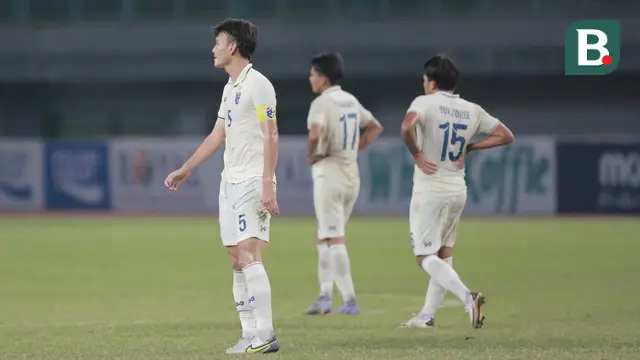 Semifinal Piala AFF U-19 2022 antara Timnas Laos U-19 Melawan Timnas Thaliand U-19