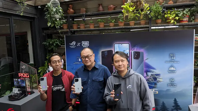Peluncuran Asus ROG Phone 8 Series. Liputan6.com/Yuslianson