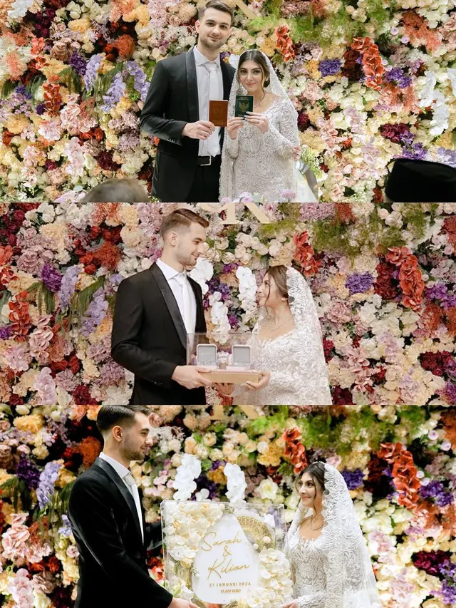 Sarah Keihl menikah (Instagram/sarahkeihl)