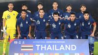 Timnas Thailand. (Bola.com/FAThailand)