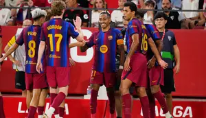 Hasil Liga Spanyol: Raphinha Hattrick, Barcelona Comeback di Markas Sevilla