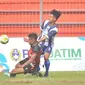 Pertandingan tim sepak bola utra antara Kabupaten Banyuwangi vs Kabupaten Sidoarjo di Stasion JSG Jember yang berhasil dimenangkan kesebalasan Kabupaten Banyuwangi dengan skor tipis 1-0 (Istimewa)