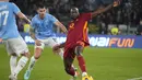 Derby Della Capitale pertama di Serie A 2023/2024 berakhir imbang tanpa gol. (AP Photo/Gregorio Borgia)