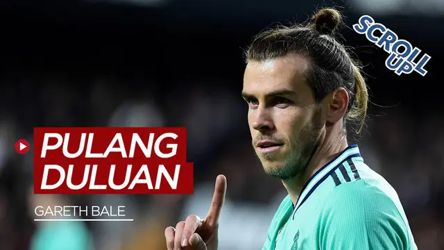 VIDEO: Gareth Bale Pulang Duluan Saat Real Madrid Kalah di Copa del Rey