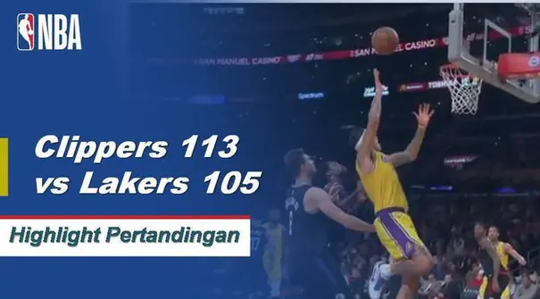 Danilo Gallinari skor 23 sebagai Clippers mendapatkan kemenangan atas Lakers 113-105