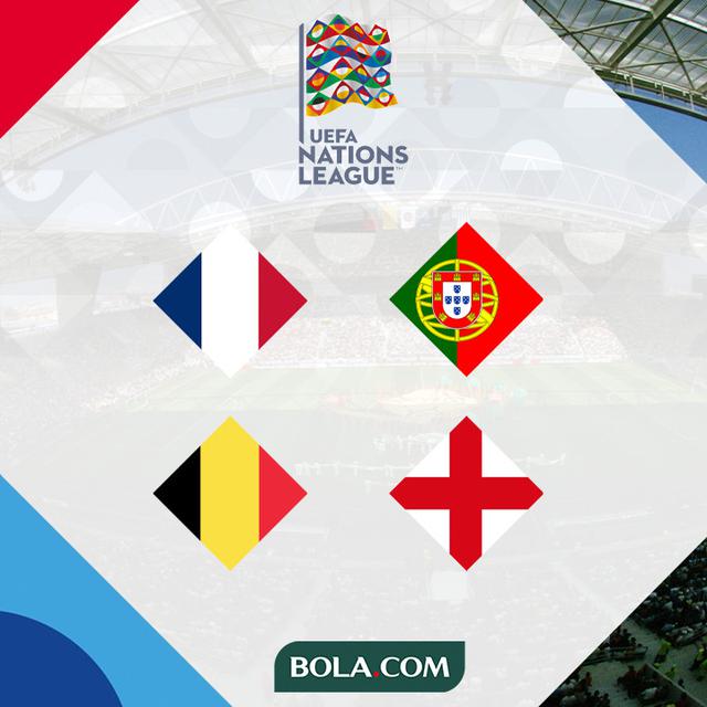 UEFA Nations League - Prancis, Portugal, Belgia, Inggris