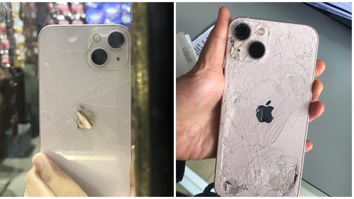 6 Potret Apes HP iPhone Retak Bikin Prihatin, Rogoh Kocek dalam untuk Perbaiki