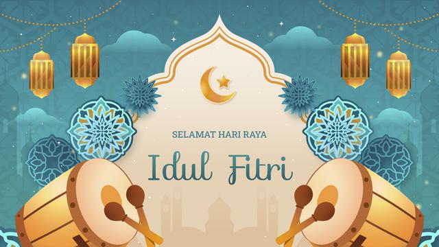 Ilustrasi Lebaran, Idulfitri