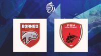 Liga 1 - Borneo FC Vs PSM Makassar (Bola.com/Adreanus Titus)