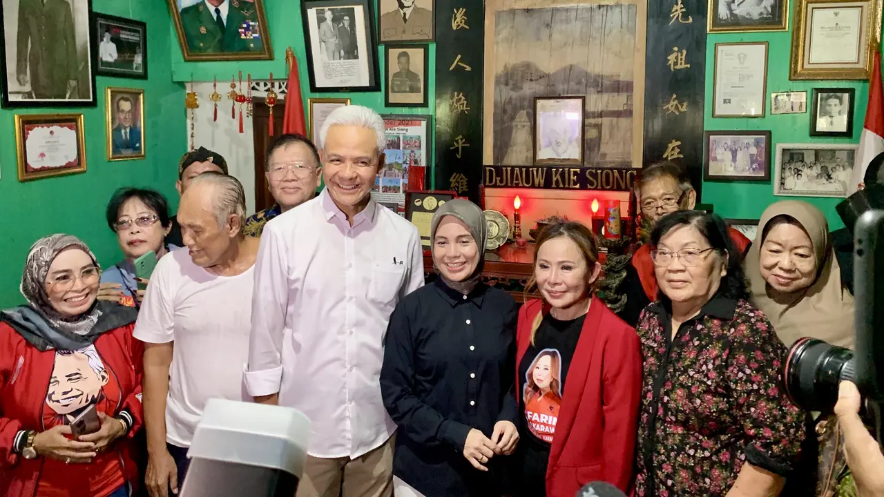 Calon presiden nomor urut 3 Ganjar Pranowo