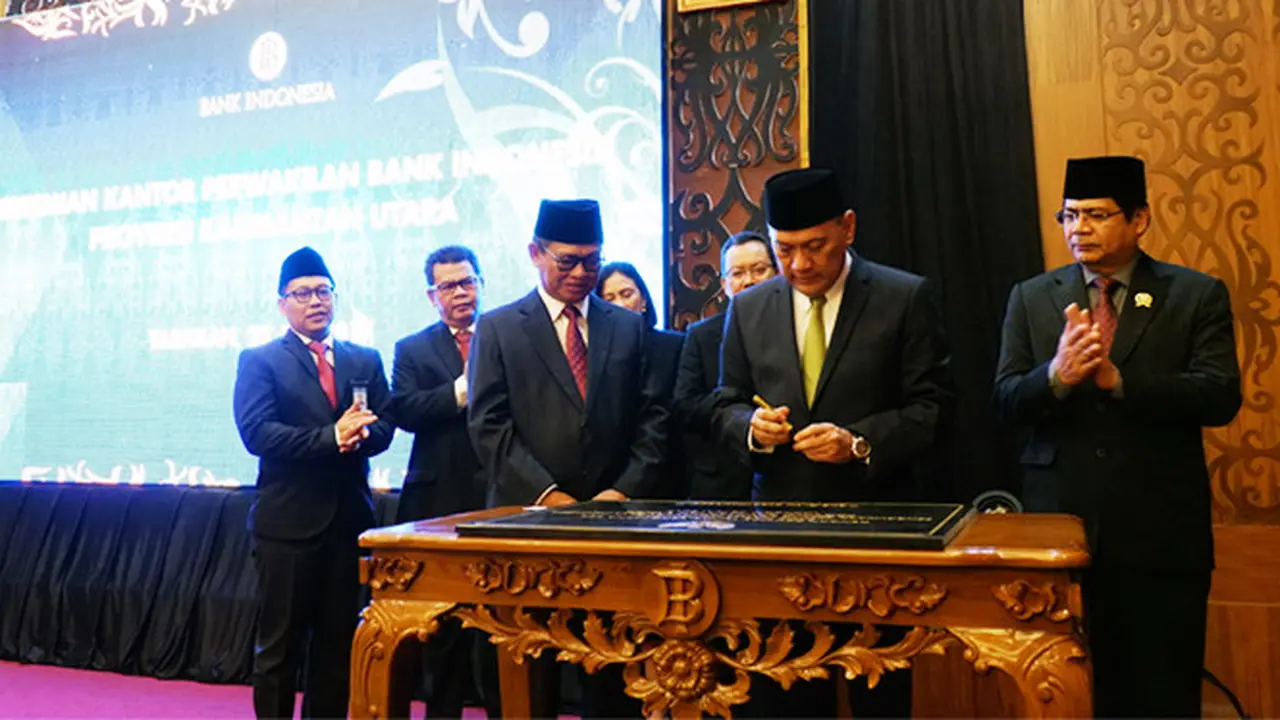 Kantor Perwakilan Bank Indonesia (KPw BI) diresmikan oleh Gubernur BI, Agus D.W. Martowardojo pada tanggal 28 Juli 2017. (Foto: Hidya Anindyati)
