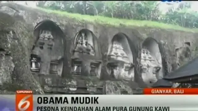 Menelisik Pura Gunung Kawi, Wisata yang Akan Dikunjungi Obama
