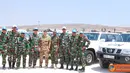 Citizen6, Lebanon: Satgas Konga SEMPU menerima kedatangan Staf J-6 UNIFIL Bidang Teknisi Perawatan Kendaraan Jammer, Warrent Officer Devivo dan Sergent Anyapor, di Markas Konga XXV-D, UN Posn 7-3, Lebanon Selatan, Kamis (2/8). (Pengirim: Badarudin Bakri).