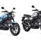 Yamaha XSR 155 Light Blue Wanderlust dan Matte Silver Premium (YIMM)