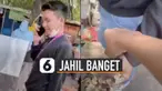 Ide jahil kepada teman pasti kerap sekali muncul dipikiran. Seperti yang dilakukan pria ini ketika temannya sedang menerima telepon.