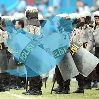 Di Twitter, netizen ramai mengucapkan HUT Bhayangkara 2015.