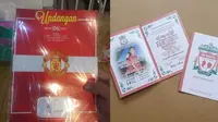 6 Undangan Nikah Tema Sepak Bola Ini Kreatif Sekaligus Kocak (IG/kamajaya_kreasindo/plesbol_pusat)