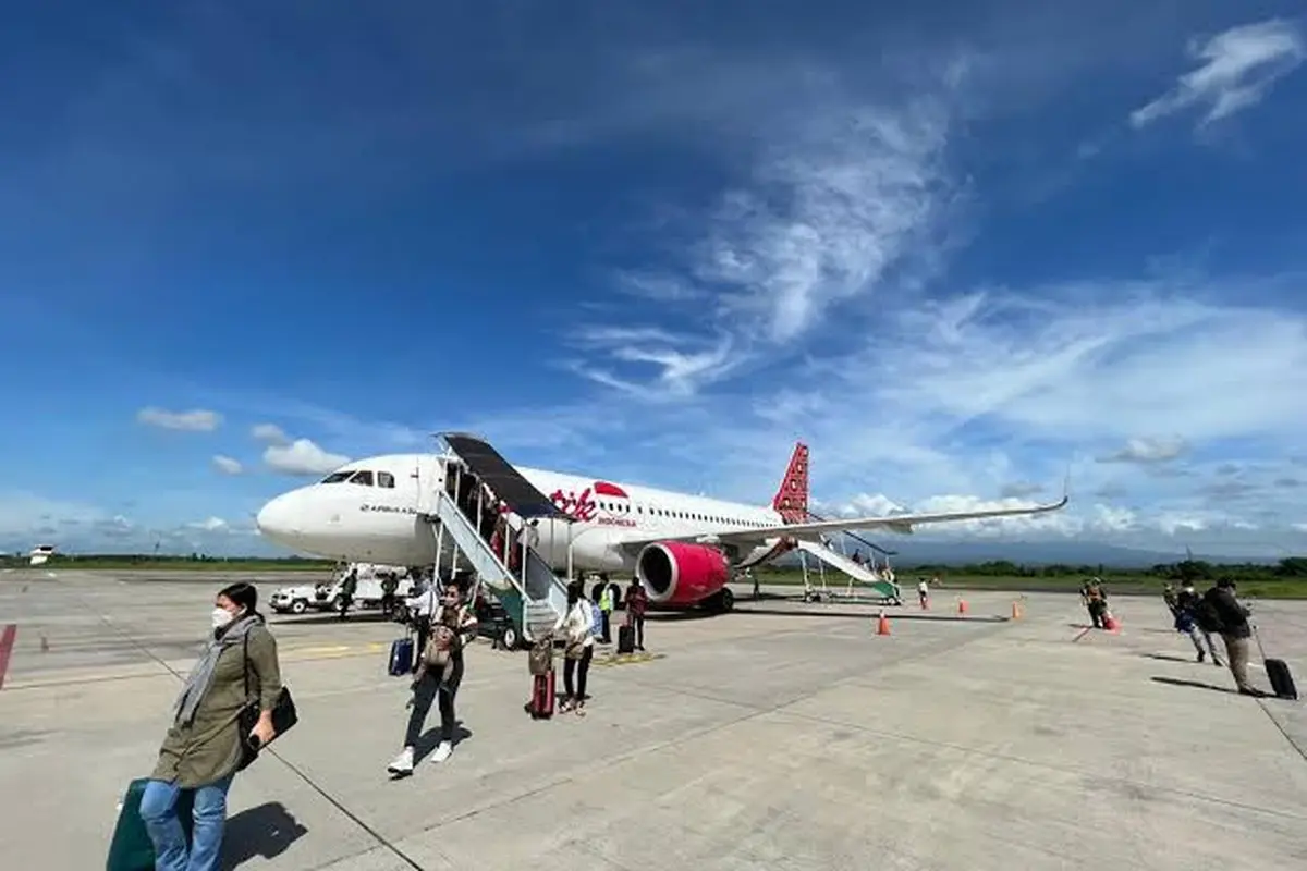 Akitivitas Penerbangan di Bandara Banyuwangi. (Istimewa)