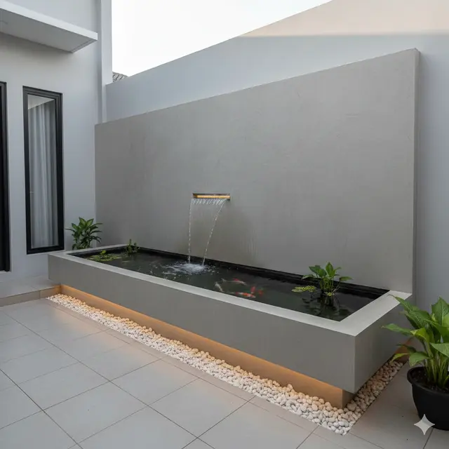 Model Kolam Ikan Minimalis