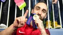 Berkat penampilan gemilangnya, Richardinho pernah menyabet penghargaan individu sebagai pemain futsal terbaik dunia sebanyak enam kali (2010, 2014, 2015, 2016, 2017, dan 2018). Selain itu ia juga pernah dinobatkan sebagai pemain terbaik dan pencetak gol terbanyak liga futsal Portugal pada musim 2006/07 bersama Benfica. (AFP/Jure Makovec)