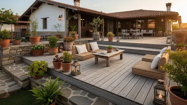 Desain Teras Rumah Kampung Tanpa Pagar (Gemini AI)