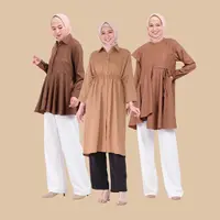 Linata Fashion hadirkan 70 model pakaian fashion yang bisa jadi rekomendasi para muslimah untuk tampil fashionable.