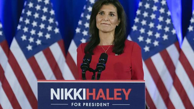 Nikki Haley dari Partai Republik AS mundur dari bursa capres AS, menyisakan Donald Trump sebagai calon utama dari partai tersebut untuk melaju ke Pilpres AS 2024. (AP)