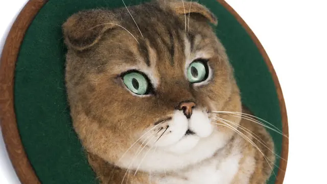 Seniman Ini Buat Hiasan Bentuk Hewan dari Wol, 8 Hasilnya Mirip Banget