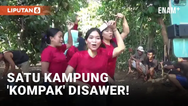 VIDEO: Joget Sadbor Bantu Ekonomi Warga Desa di Sukabumi