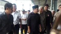 Ketua DPR menyambangi Stasiun Pasar Senen dan Stasiun Gambir (Liputan6.com/ Devira Prastiwi)