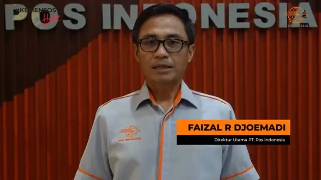 Direktur Utama PT Pos Indonesia, Faizal R Djoemadi