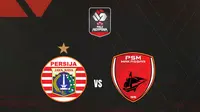 Piala Menpora - Persija Jakarta Vs PSM Makassar Semifinal Leg 2 (Bola.com/Adreanus Titus)