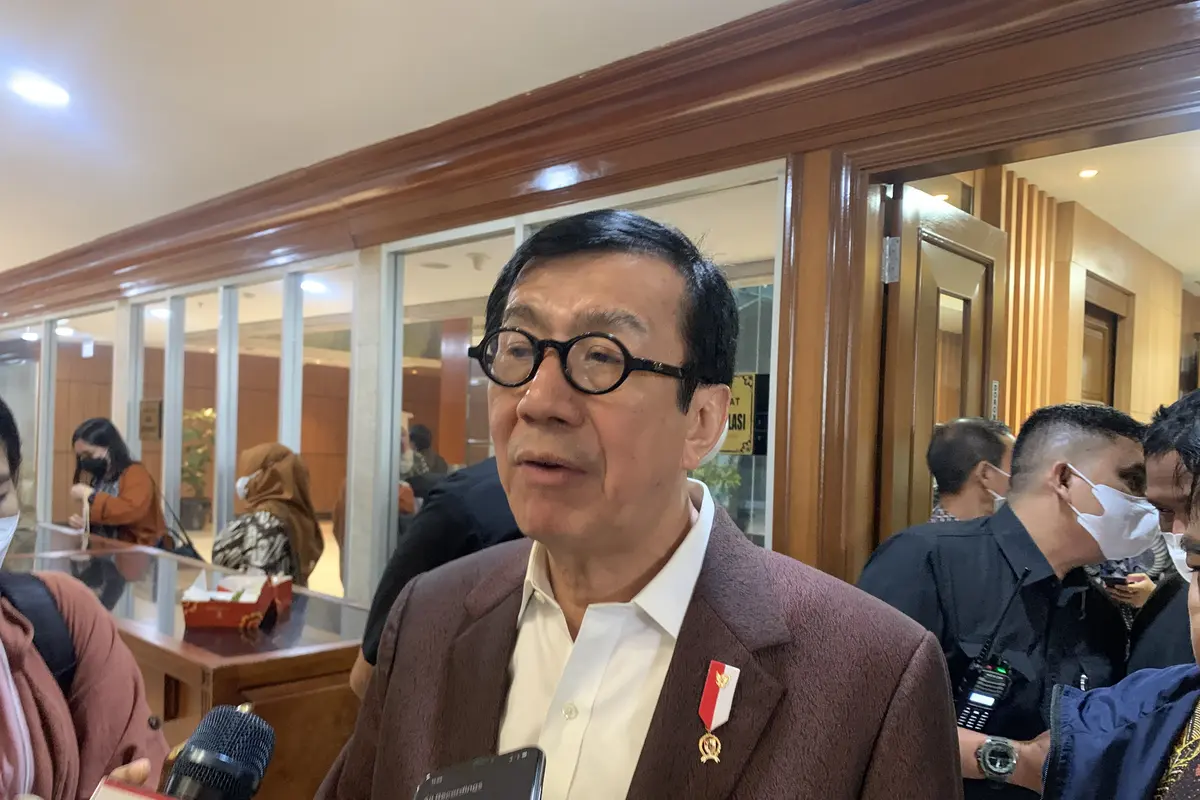 Menteri Hukum dan HAM (MenkumHAM) Yasonna Laoly