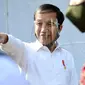 Presiden Joko Widodo atau Jokowi mengunjungi Pasar Tradisional Kecamatan Rogojampi Kabupaten Banyuwangi, Kamis (25/6/2020). (Biro Pers Sekretariat Presiden)