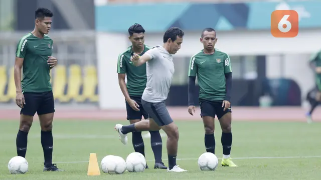 Piala AFF 2018 : Latihan Timnas Indonesia