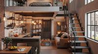 Rumah 3x5 Mezzanine Terbaru 2025. Foto: Gemini