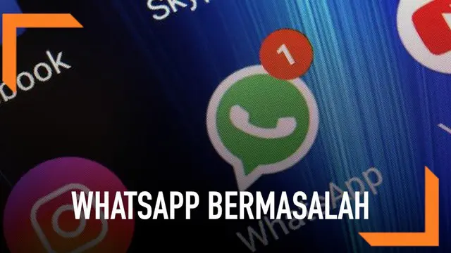Warganet mengeluh karena Whatsapp ikut rusak seperti aplikasi Facebook dan Instagram.