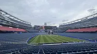 Pemandangan sisi dalam Gillette Stadium, atau yang disebut Boston Stadium saat Piala Dunia 2026 berlangsung. (Bola.com/Hery Kurniawan)