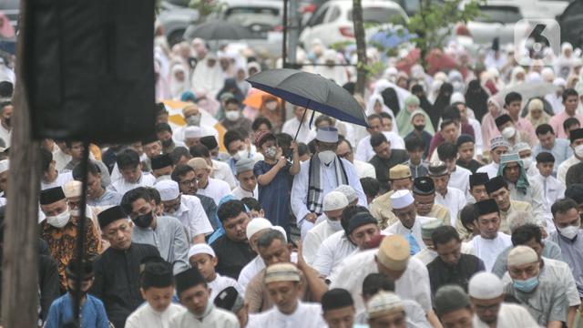 Khusyuk Jemaah Muhammadiyah Sholat Lebaran Idul Fitri