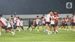 Laga matchday kedua grup C antara Timnas Indonesia melawan Australia akan digelar di Stadion Utama Gelora Bung Karno pada Selasa (10/9/2024) malam WIB. (Liputan6.com/Angga Yuniar)