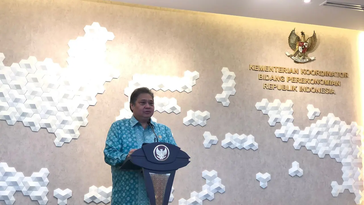 Menko Perekonomian Airlangga Hartarto