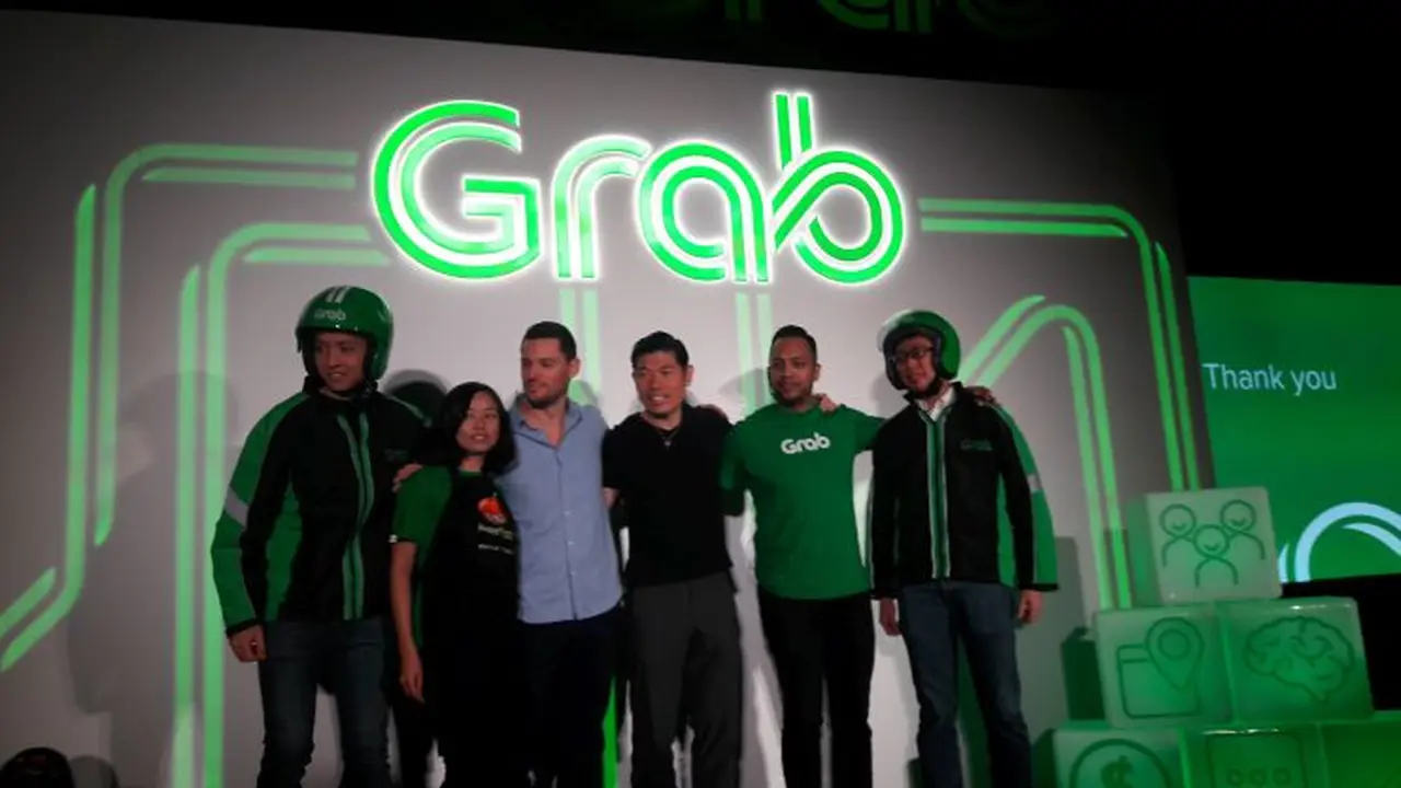 Grab resmi luncurkan produk baru yaitu GrabFresh di Singapura, Selasa (10/7/2018). (Bawono/Liputan6.com)