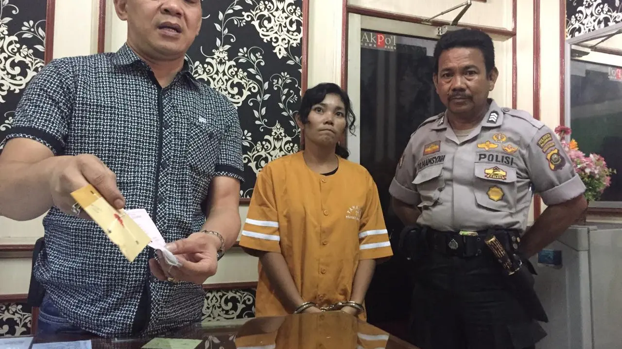 Wanita asal Palembang Nekat Berikan Sabu ke Pacar di Penjara
