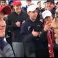 Nick Sandmann, remaja SMA pendukung Donald Trump yang sempat dituding rasis. Tuduhan itu ternyata hoaks. Dok: YouTube Linwood Pc