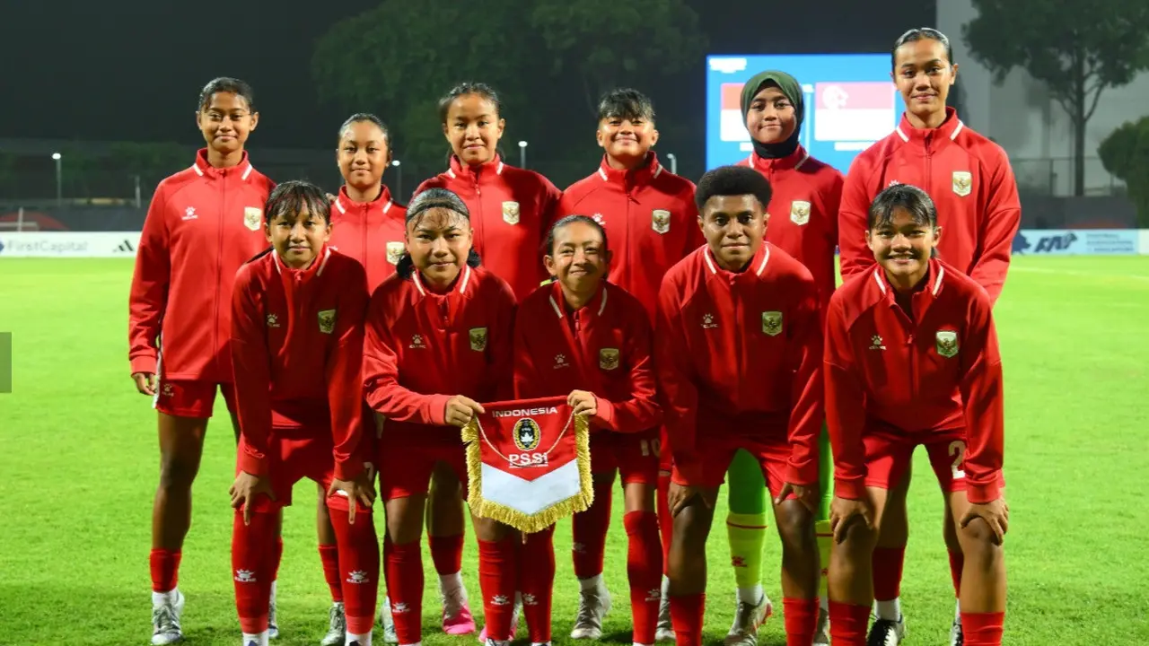Timnas Indonesia Putri U-17 vs Singapura, Kualifikasi Piala Asia U-17 Putri 2027