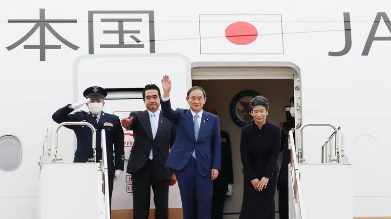 PM Jepang Yoshihide Suga dan istrinya, Mariko Suga, berkunjung ke Vietnam dan Indonesia.