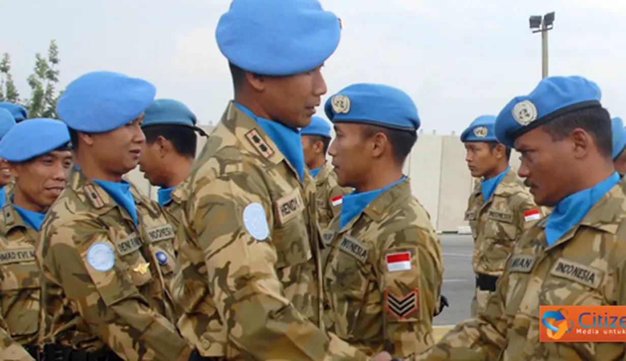 Peringatan Hari Kesaktian Pancasila digelar oleh Satgas Yonmek Kontingen Garuda XXIII-E/UNIFIL atau Indonesia Battalion (Indobatt) di Lapangan Parade Soekarno, Markas Batalyon, UN Position 7-1, Adshit Al Qusayr, Lebanon Selatan, Sabtu (1/10).